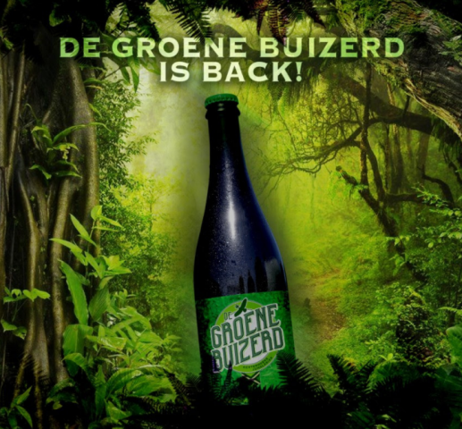 Groene Buizerd is Back: fles in de jungle